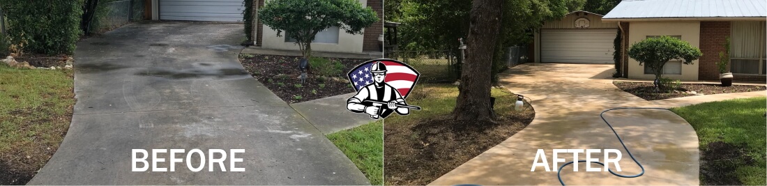 Driveway Cleaning in Richmond TX
