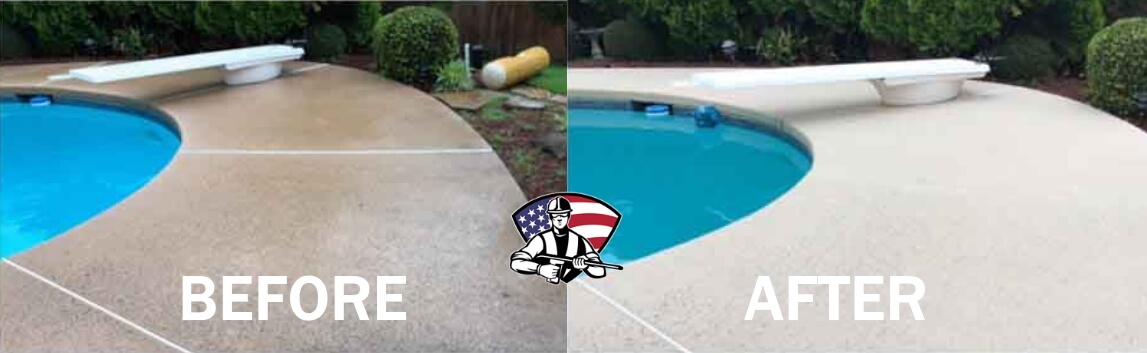 Pool Deck Cleaning in Richmond TX