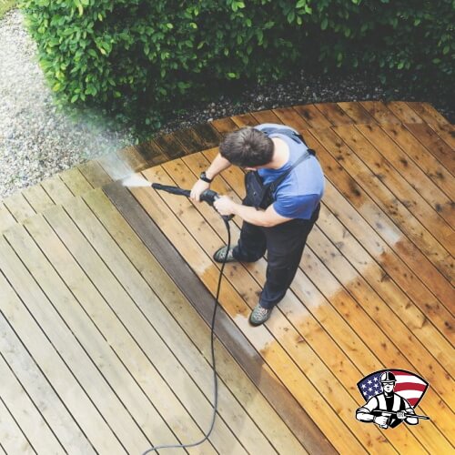 Wood Deck Cleaning in Richmond Texas
